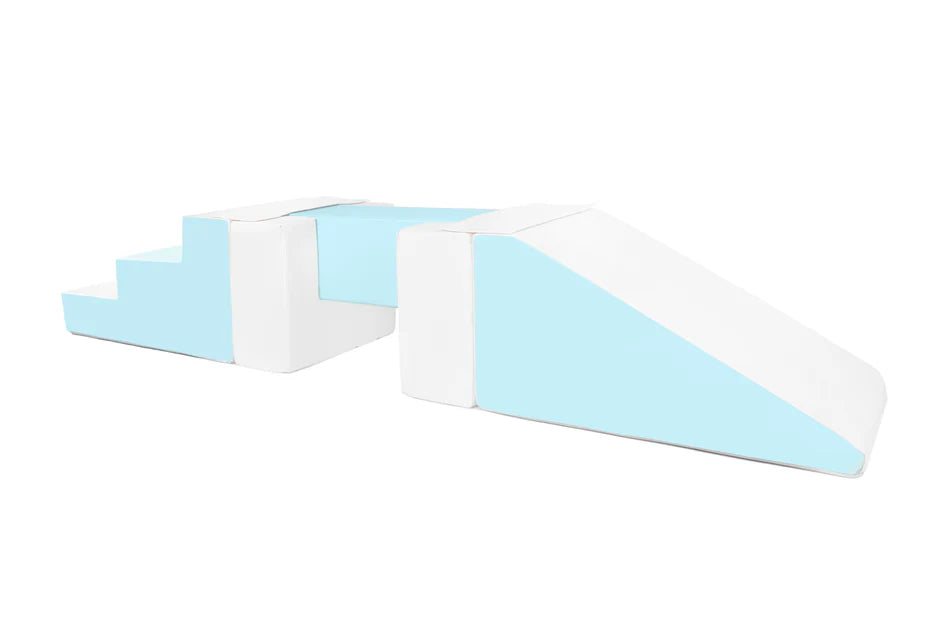 Beam, Step & Slide - Pastel Blue