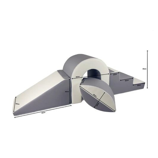 Bridge, Step & Slide - Pastel Blue