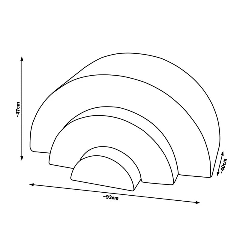 Rainbow Arch - Beige